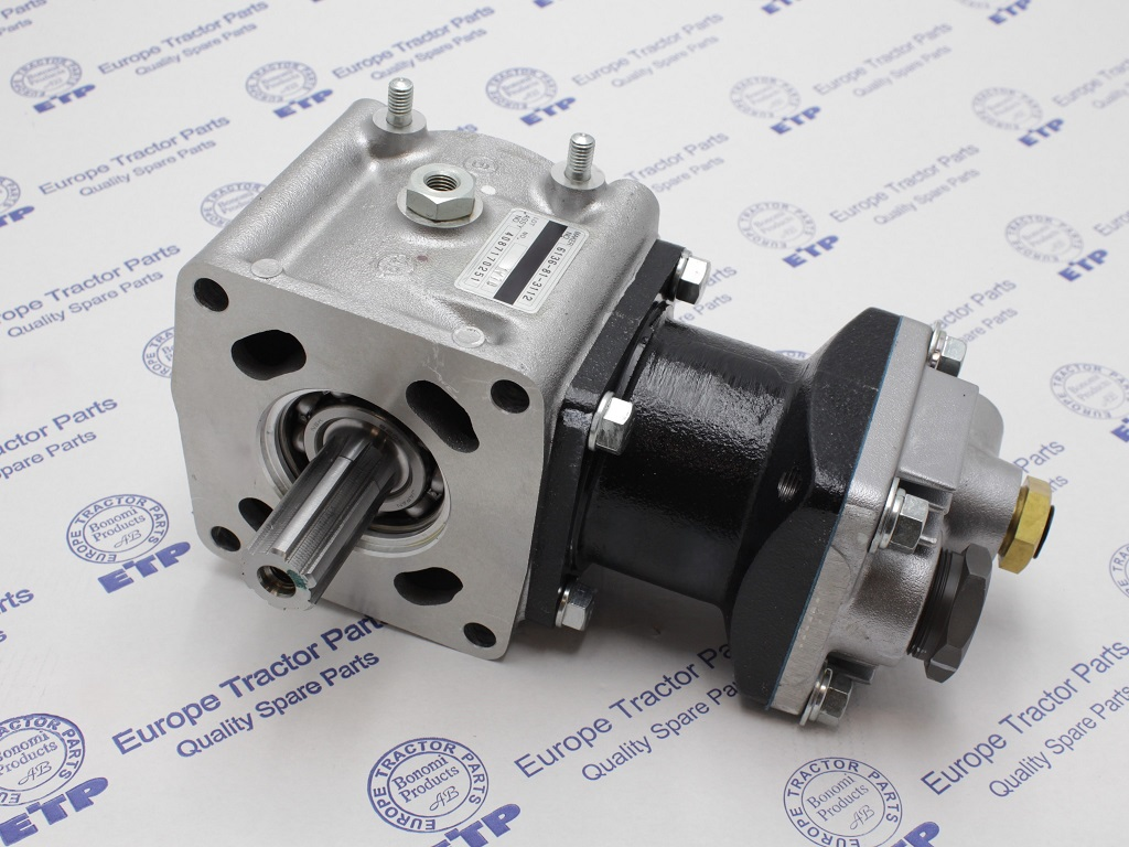 Komatsu Engine Air Compressor Ass'Y 6136-81-3112 | 19PARTS | Keep Ops Moving